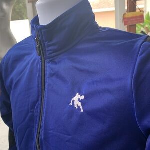 Jordan Full Zip Stand Collar Pocket Athletic Jacket